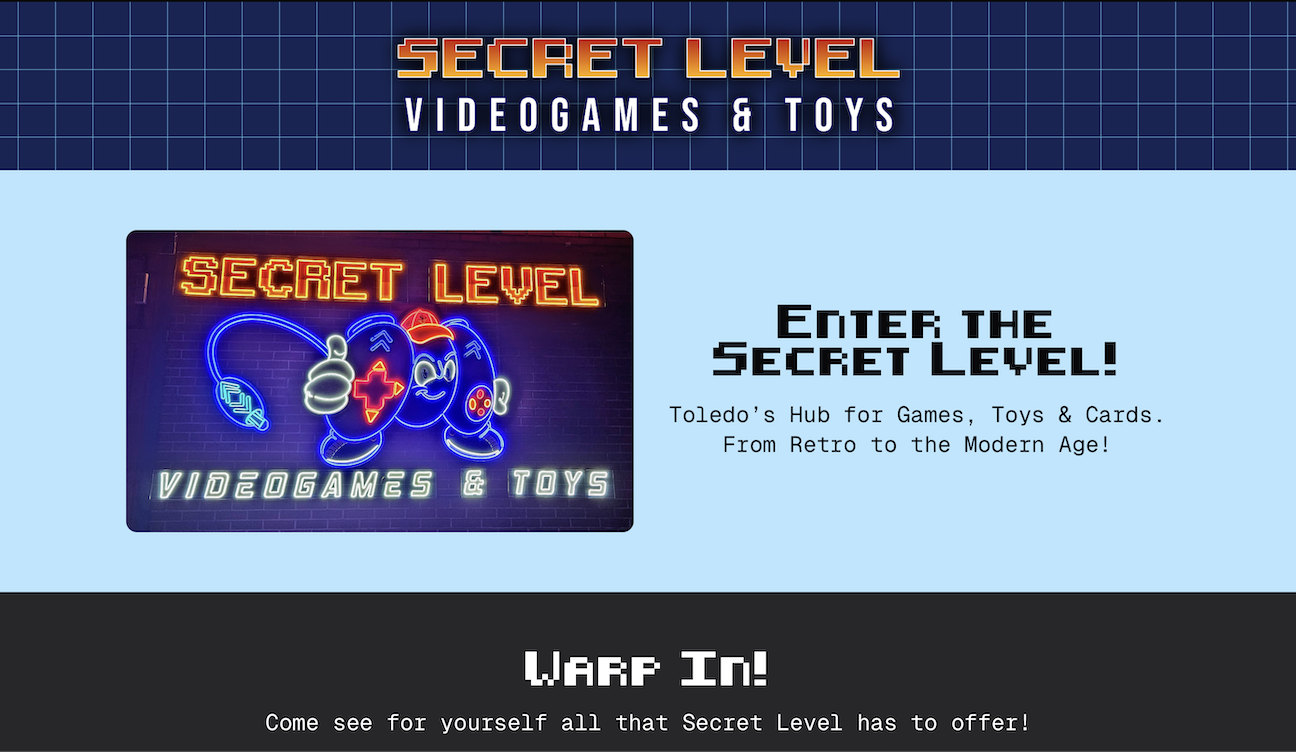 Secret Level Videogames